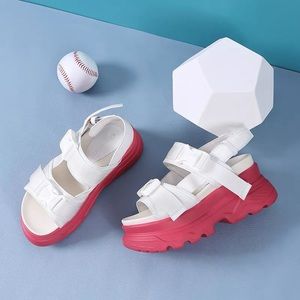 Band new platform sandals for women